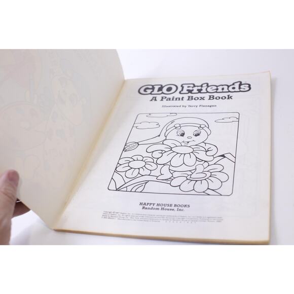 GLO Friends, A Paint Box Book, Illustrated by Terry Flanagan, Happy House Books, - Picture 3 of 5